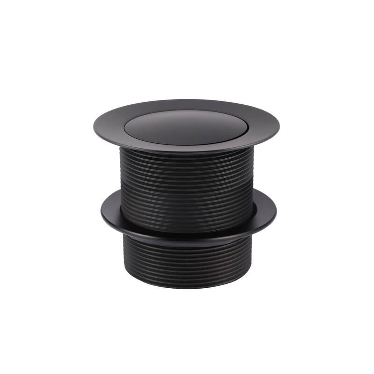 Bath Pop Up Waste 40mm - No Overflow Unslotted - Matte Black