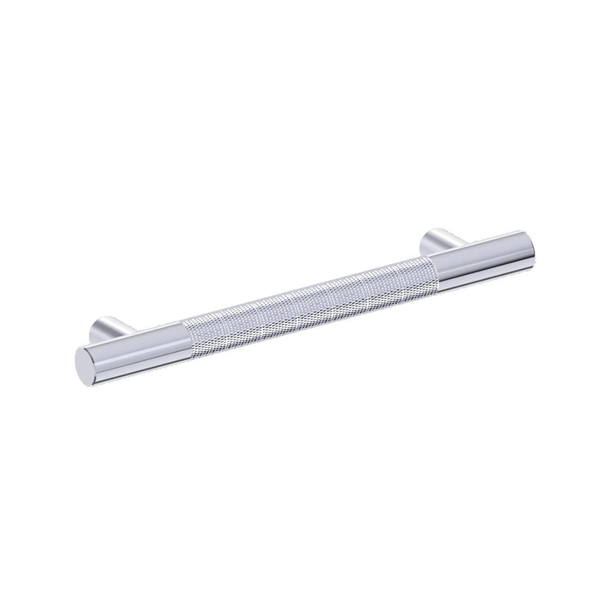 Circo Knurled Grab Bar - Wall Mount - 12 BrassPolished Chrome