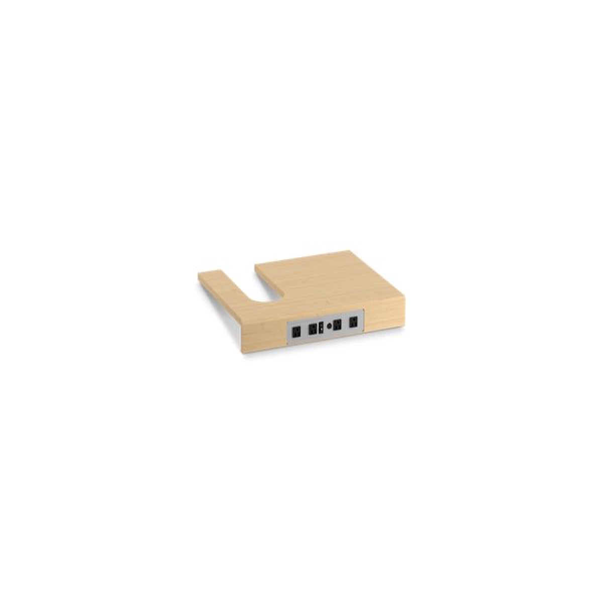 KOHLER K-99678-SH11 Adjustable shelf with electrical outlets for KOHLER(R) 36 Tailored vanities with 1 door 3 drawers left