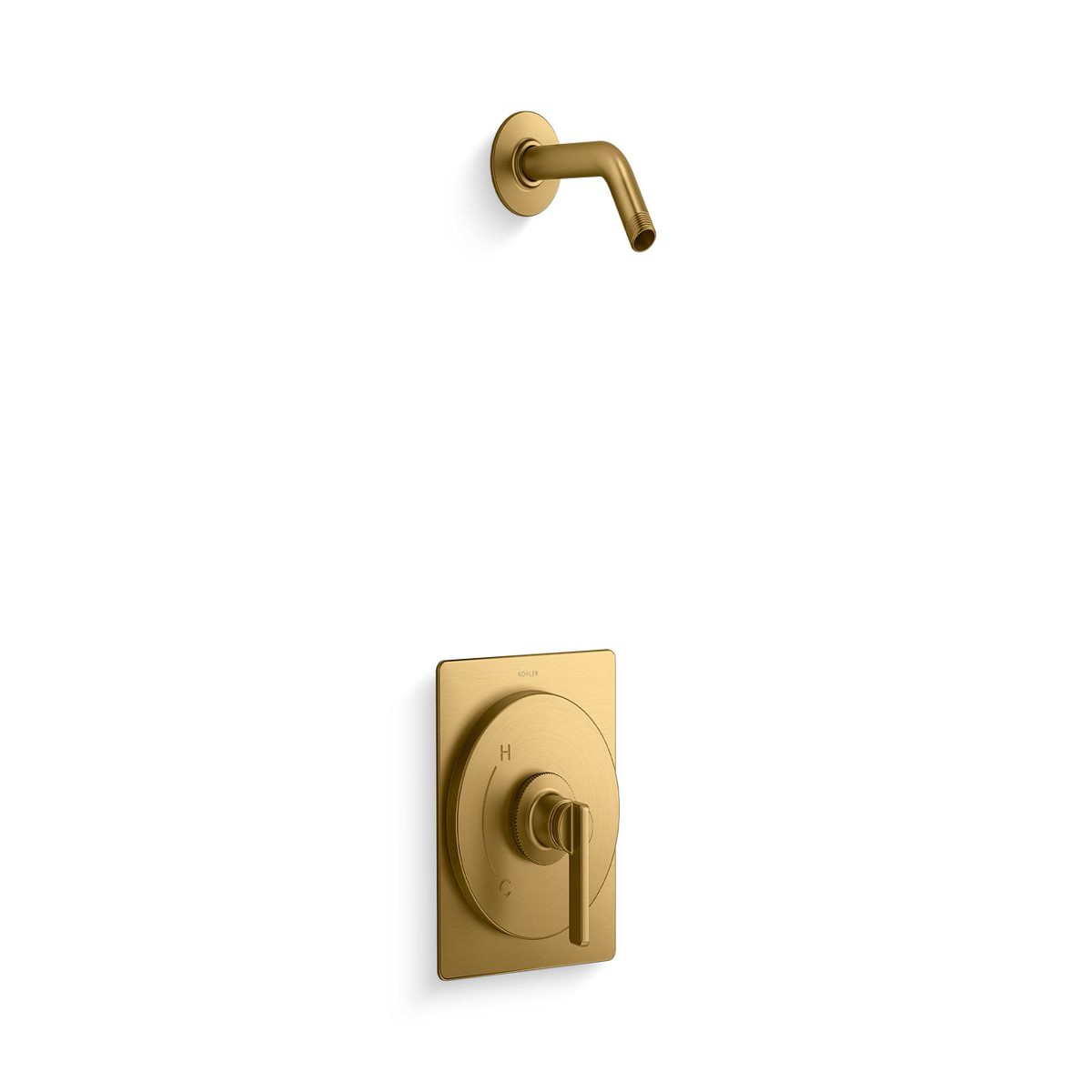 KOHLER K-TLS38264-4 Castia Rite-Temp Shower Trim Kit Without Showerhead