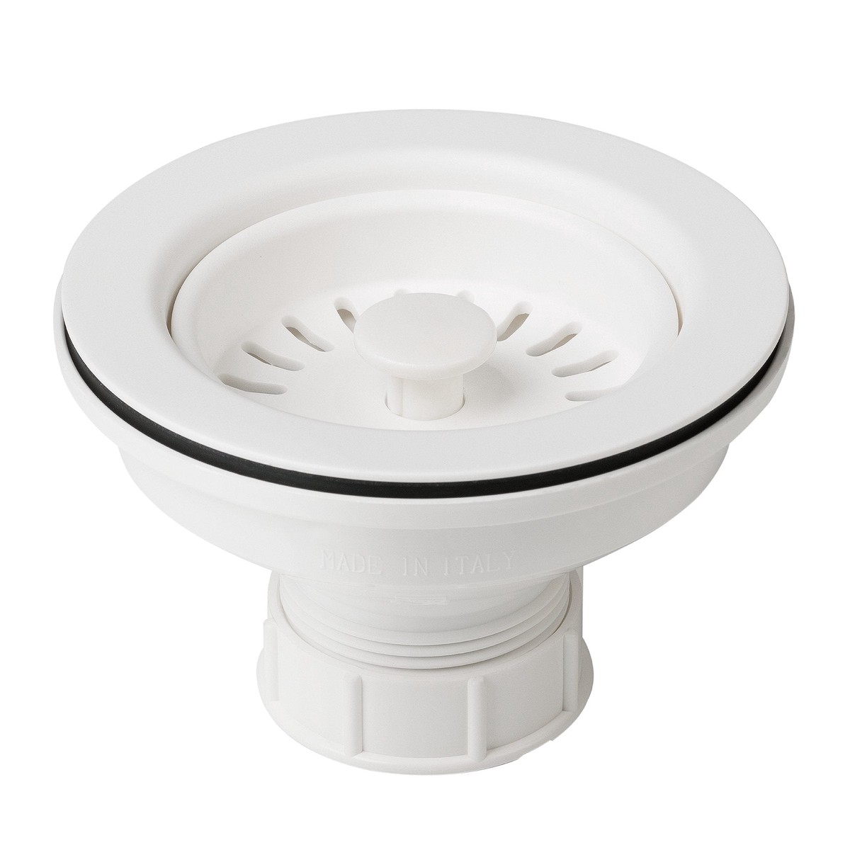 KRAUS Color Matched Kitchen Sink Strainer - White