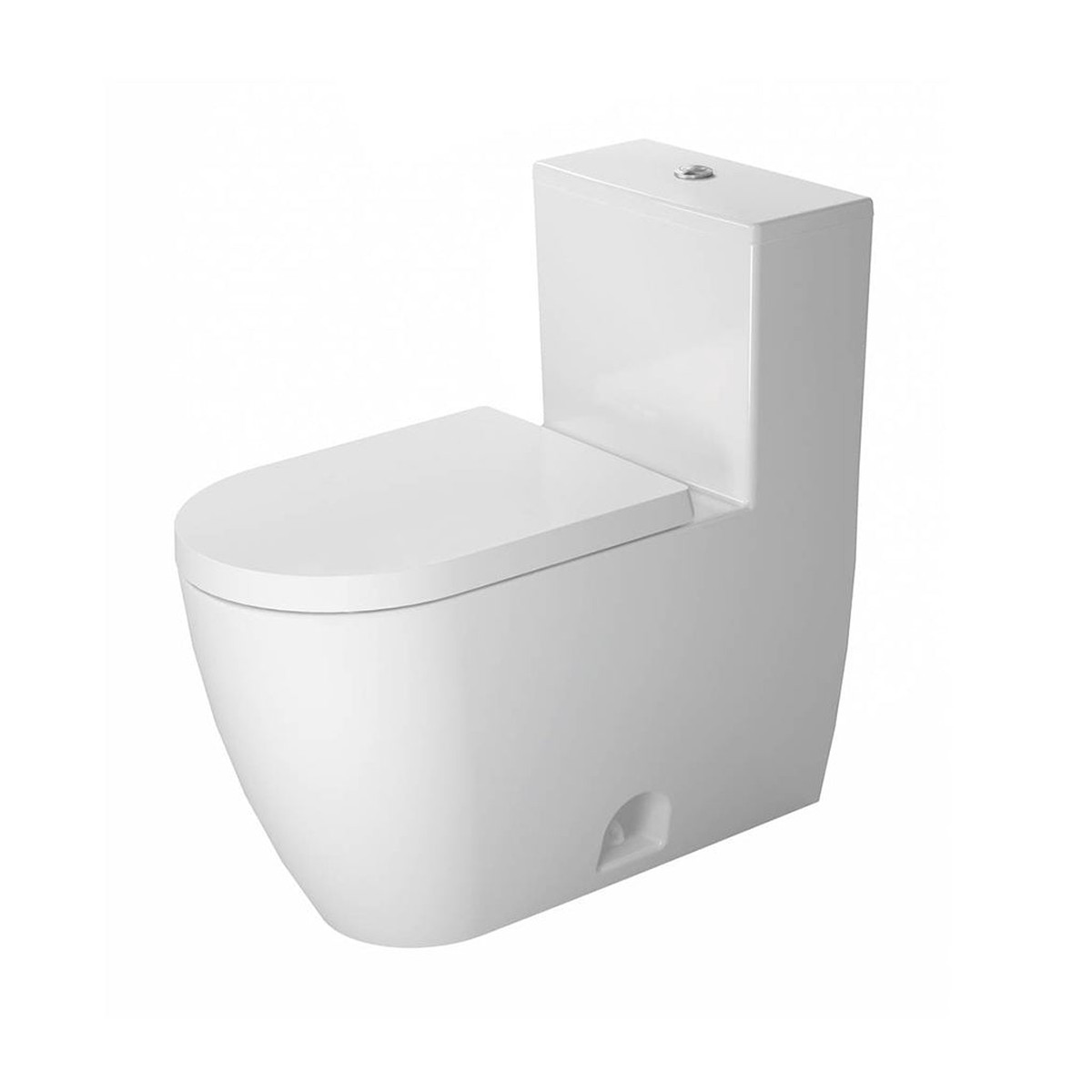 ME By Starck Elongated Complete Single Flush One Piece Toilet - Floor Mount - 16 PorcelainWhite