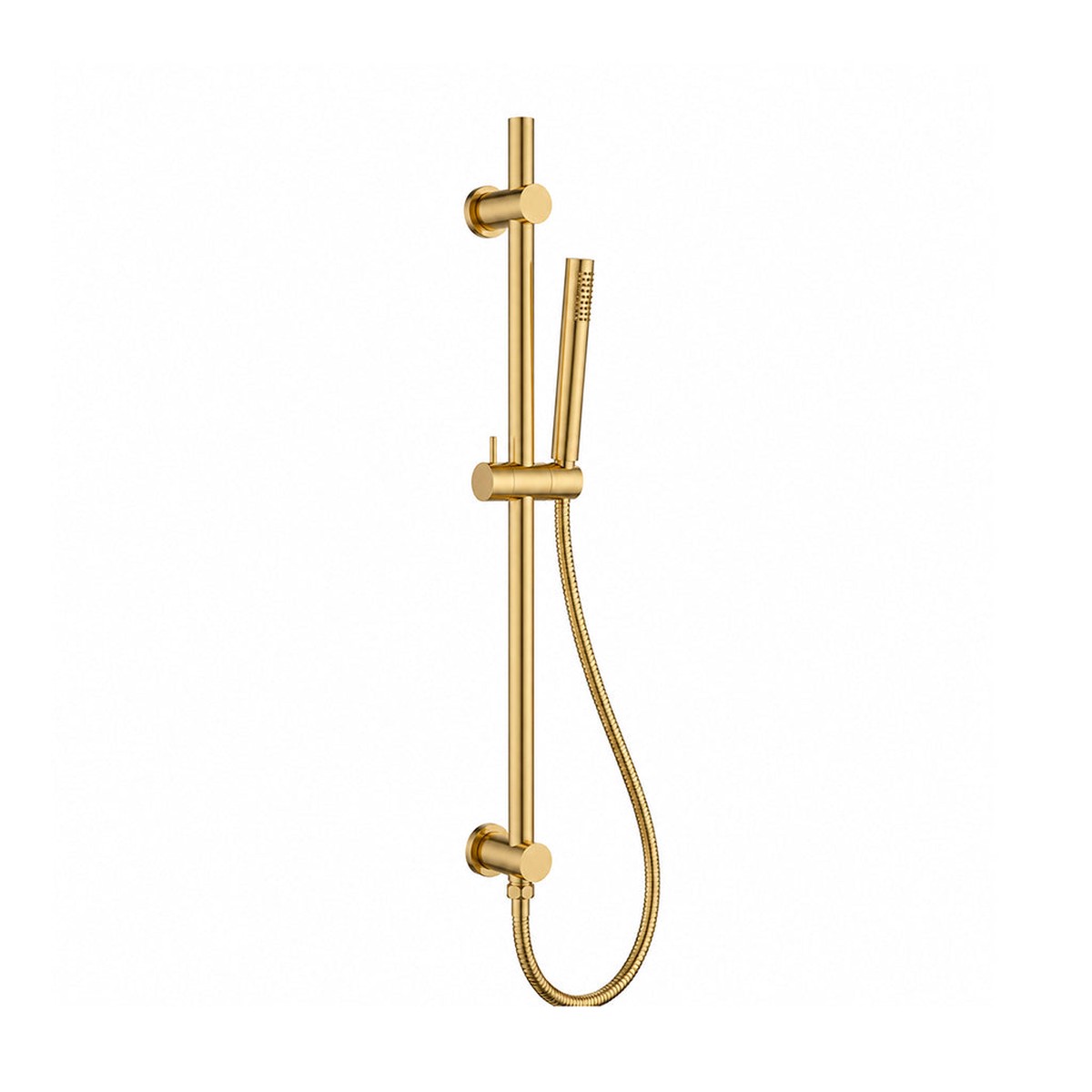 Metro Hand Shower Column Set - Wall Mount - BrassSatin Brass