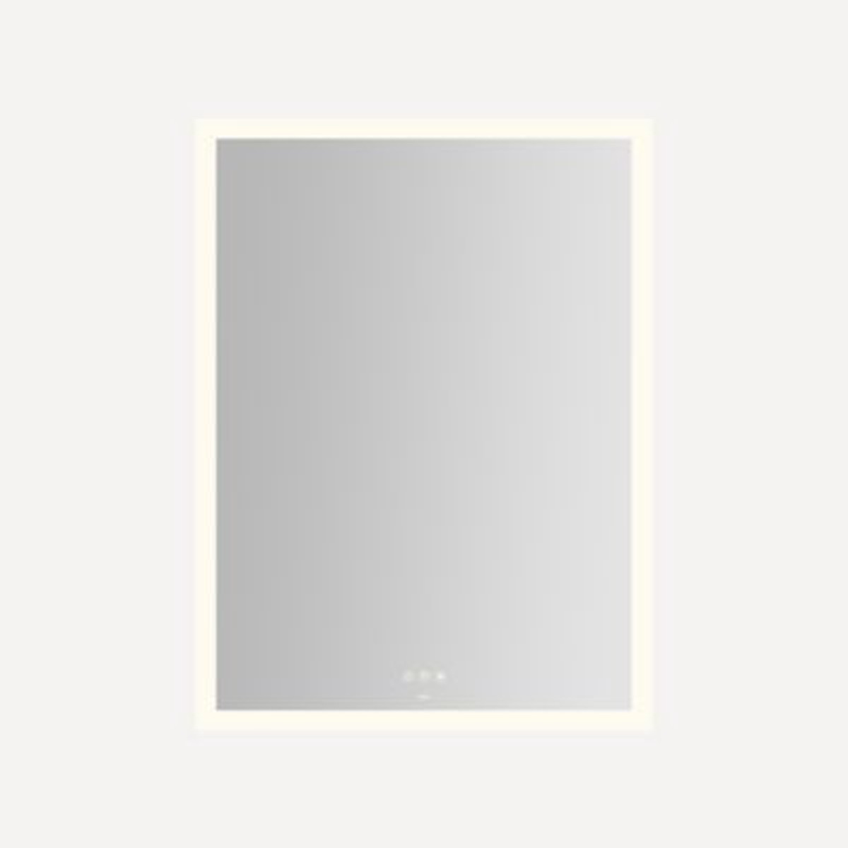 Robern IM3040RPFPDT Instinct Lighted Mirror 30 x 40 x 78 Rectangle Perimeter Light Pattern TUN Lighting Warm White (2700K) to Cool White (5600K) Dimmable Defogger