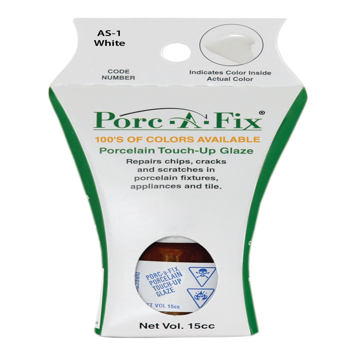 American Standard Porc-A-Fix Touch Up Repair Glaze - All American Standard Colors