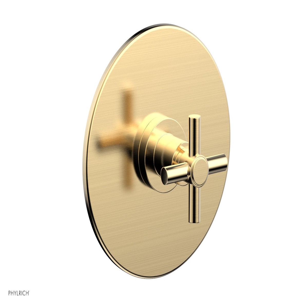 BASIC 12 Thermostatic Shower Trim - Tubular Cross Handle DTH134