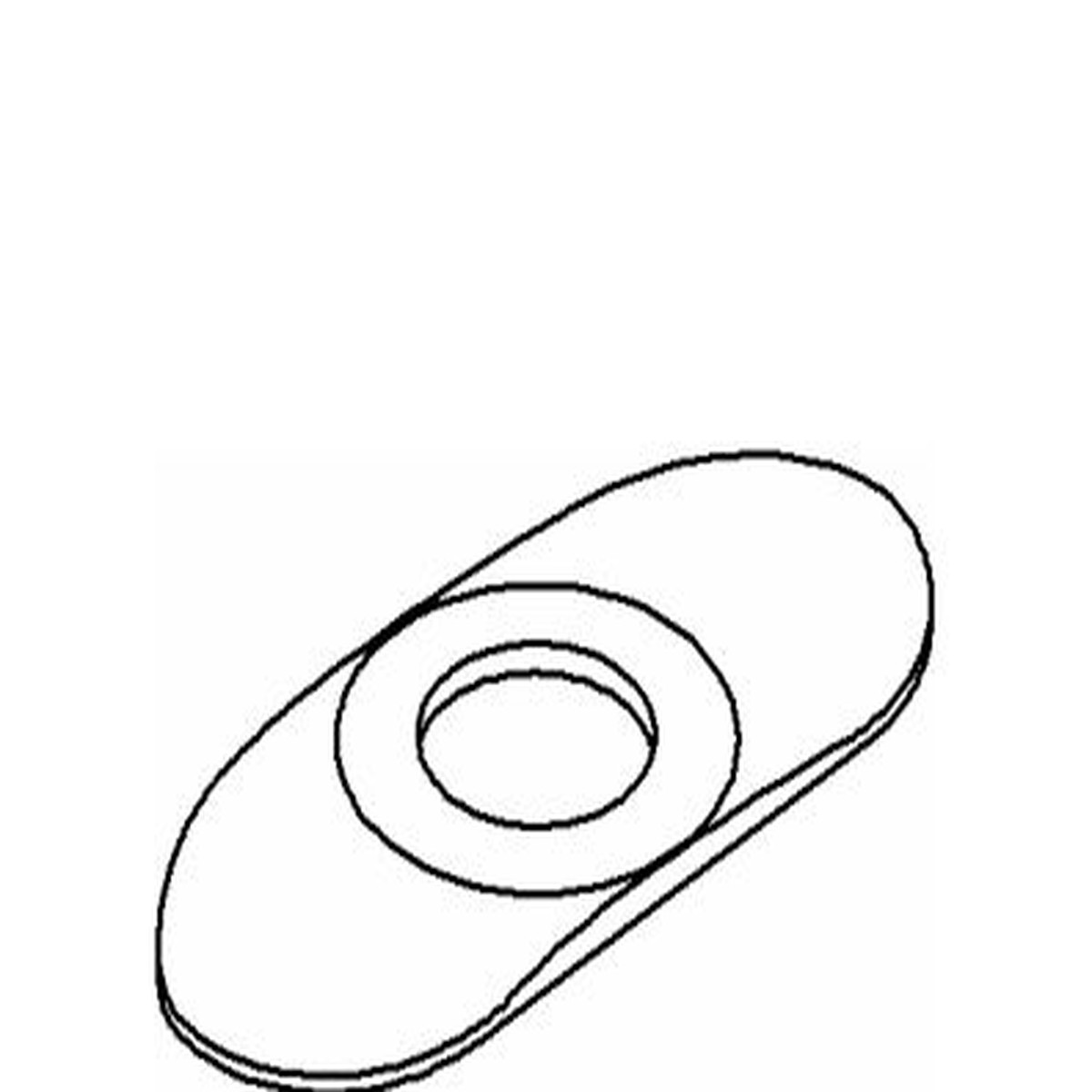 KOHLER K-75017 Escutcheon Small
