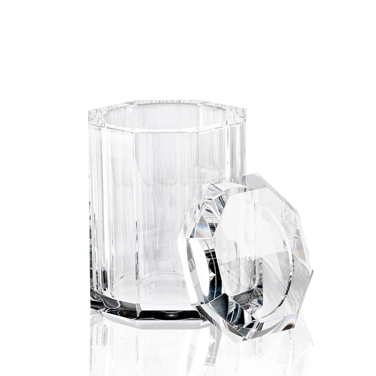 Kristall Multipurpose Box - Free Standing - 4 GlassClear