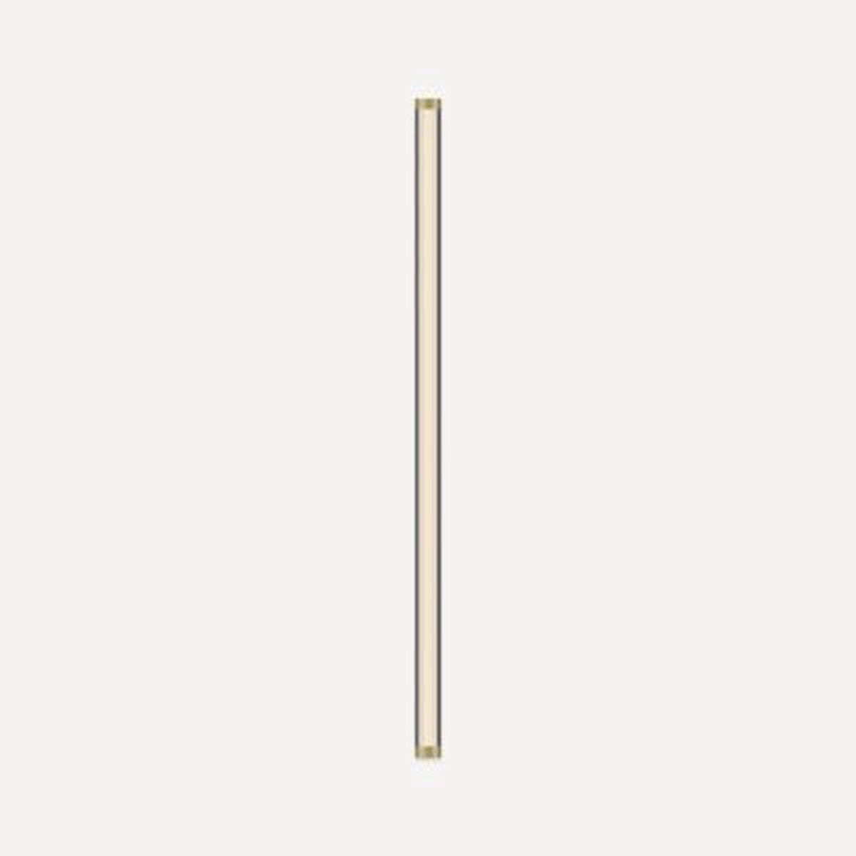 Robern JLA36FKSC3D86K Lighting Sconce 1-38 x 36 x 2 Fluted Brass Dimmable Warm White (3000K)