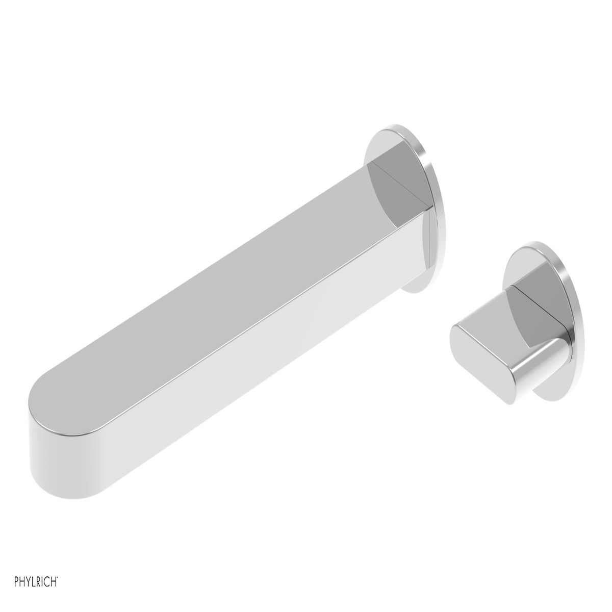 ROND - 10 Single Cross Handle Wall Lavatory Set 183-15-10