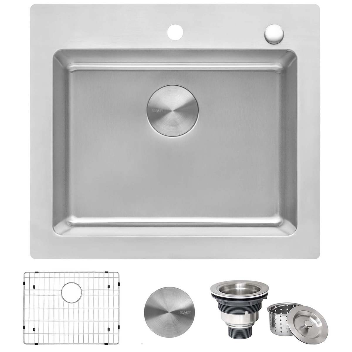 Ruvati 21 Topmount Stainless Bar Prep Kitchen Sink
