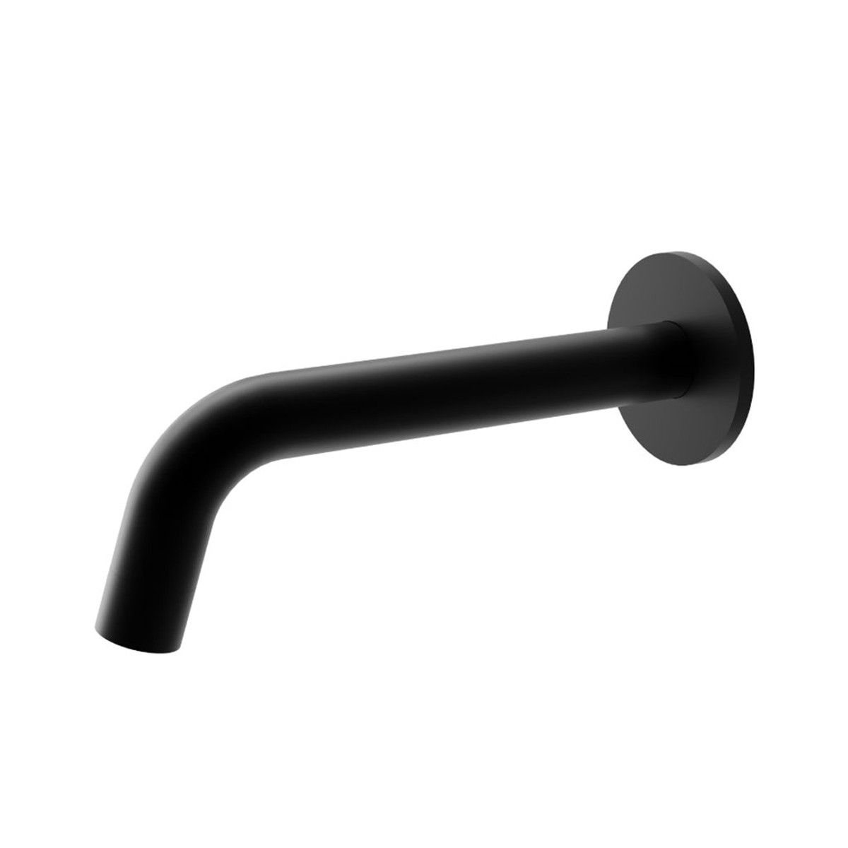 Serie 100 Non Diverting Tub Spout - Wall Mount - 8 BrassMatt Black