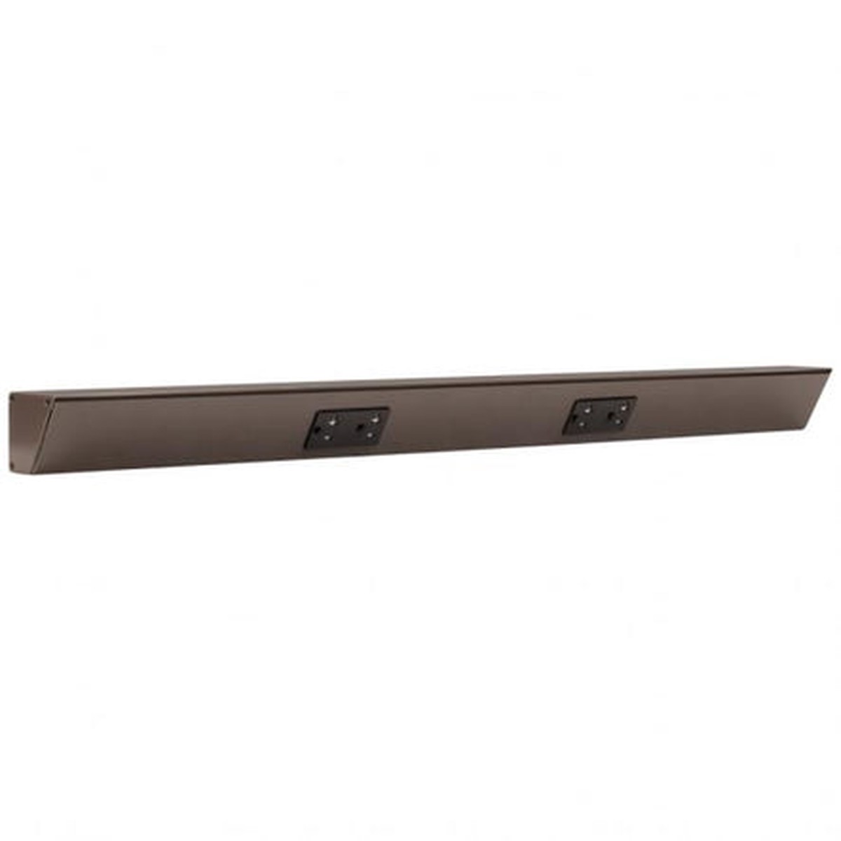 Tamper Resistant Angle Under Cabinet Outlet Power Strip Bronze Finish