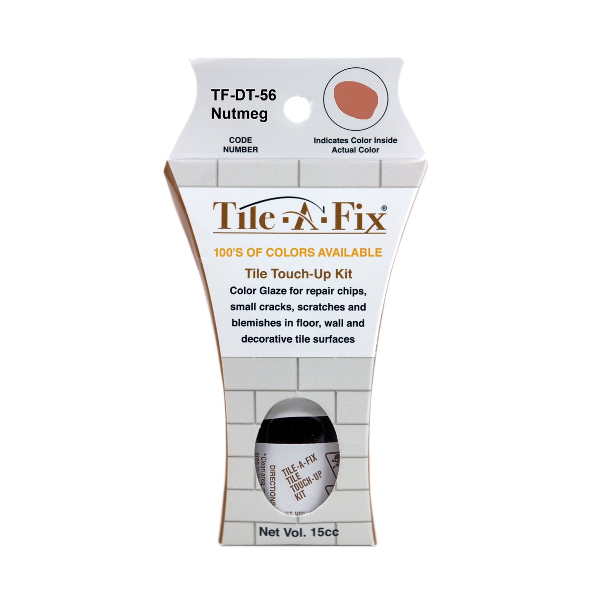 TF-DT-56 Tile-A-Fix Tile Touch Up Repair Glaze - Daltile Nutmeg