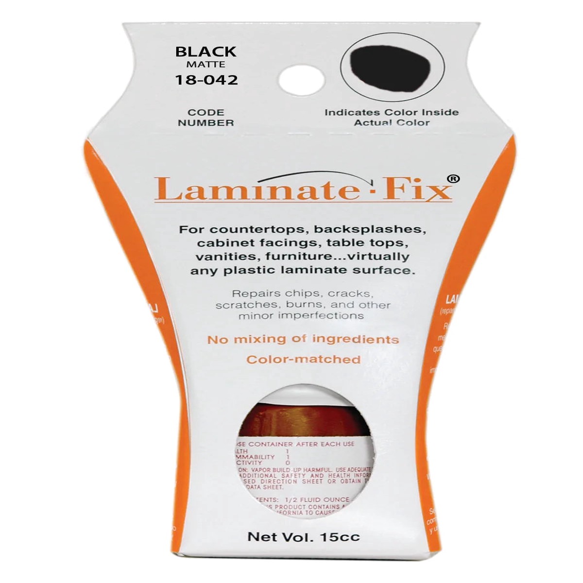 18-042 Black Laminate-Fix Matte Finish