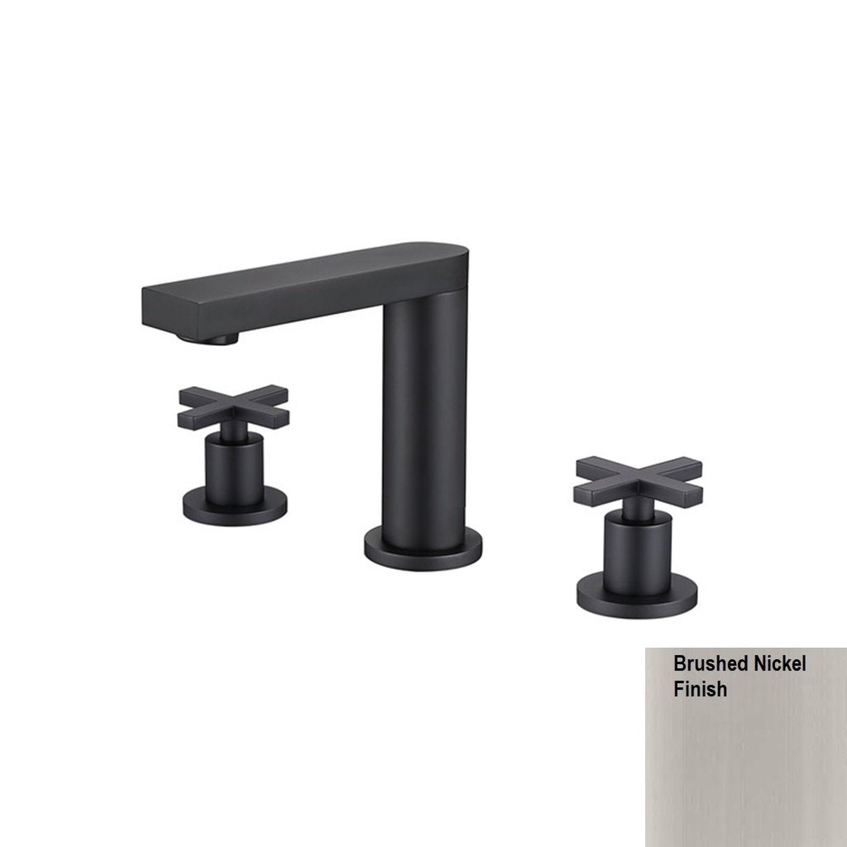 Contempo Bathroom Faucet - Widespread - 8 BrassBrushed Nickel