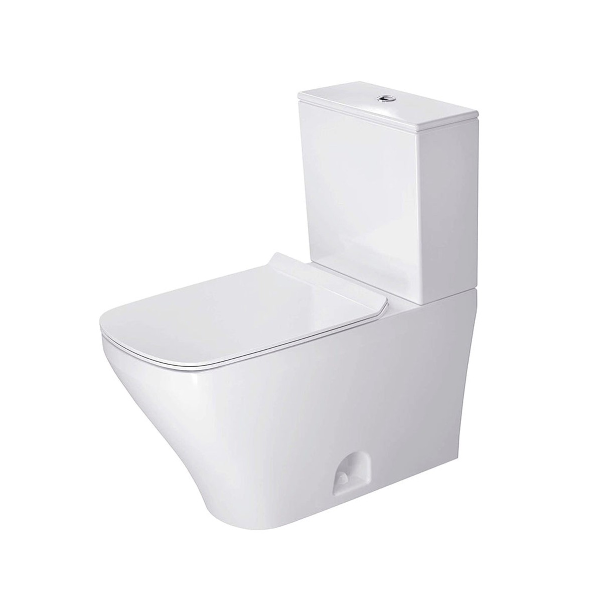 DuraStyle Elongated Complete Dual Flush Two Piece Toilet - Floor Mount - 16 CeramicWhite