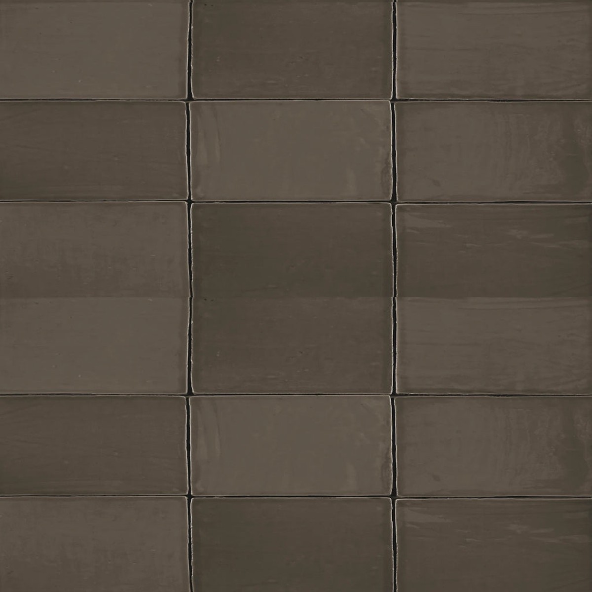 St Tropez Bronce Wall Tile - Wall Mount - 25 x 5 CeramicBronze