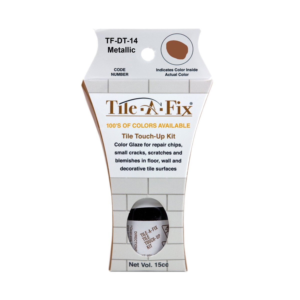 TF-DT-14 Tile-A-Fix Tile Touch Up Repair Glaze - Daltile Metallic