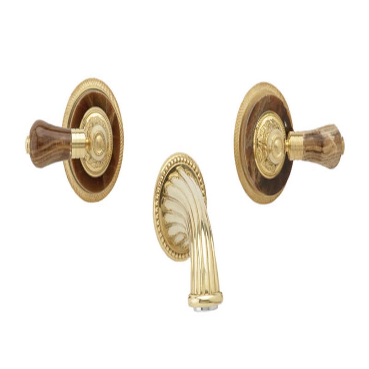 VERSAILLES Wall Tub Set - Montaione Brown Onyx K1241
