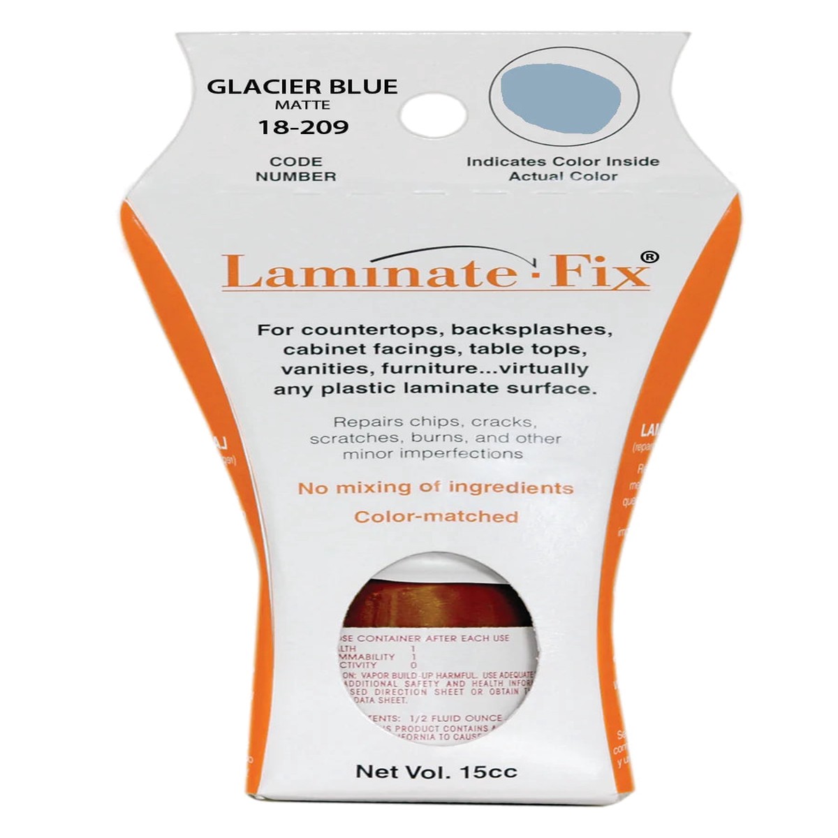18-209 Glacier Blue Laminate-Fix Matte Finish