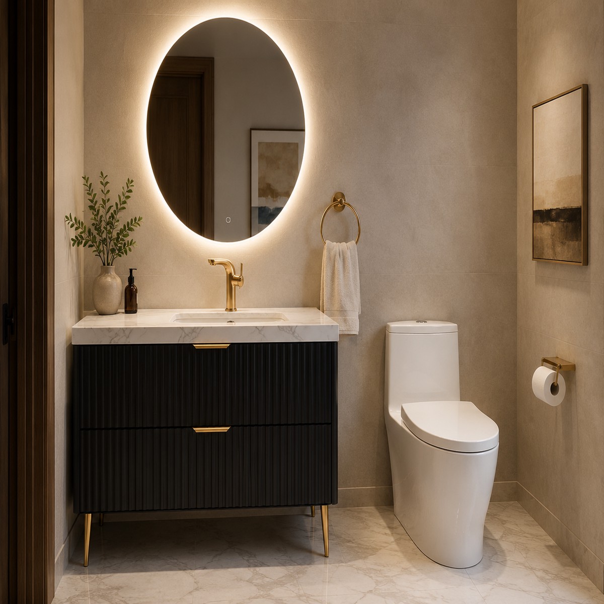 Complete Powder Bathroom Solutions 8