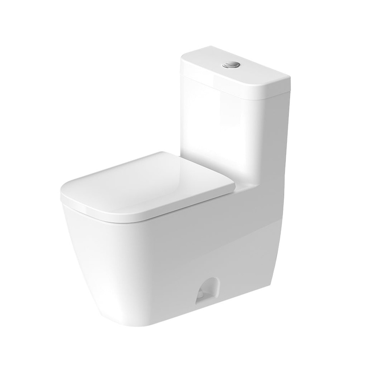 Happy D2 Elongated Complete Dual Flush One Piece Toilet - Floor Mount - 16 Vitreous ChinaWhite