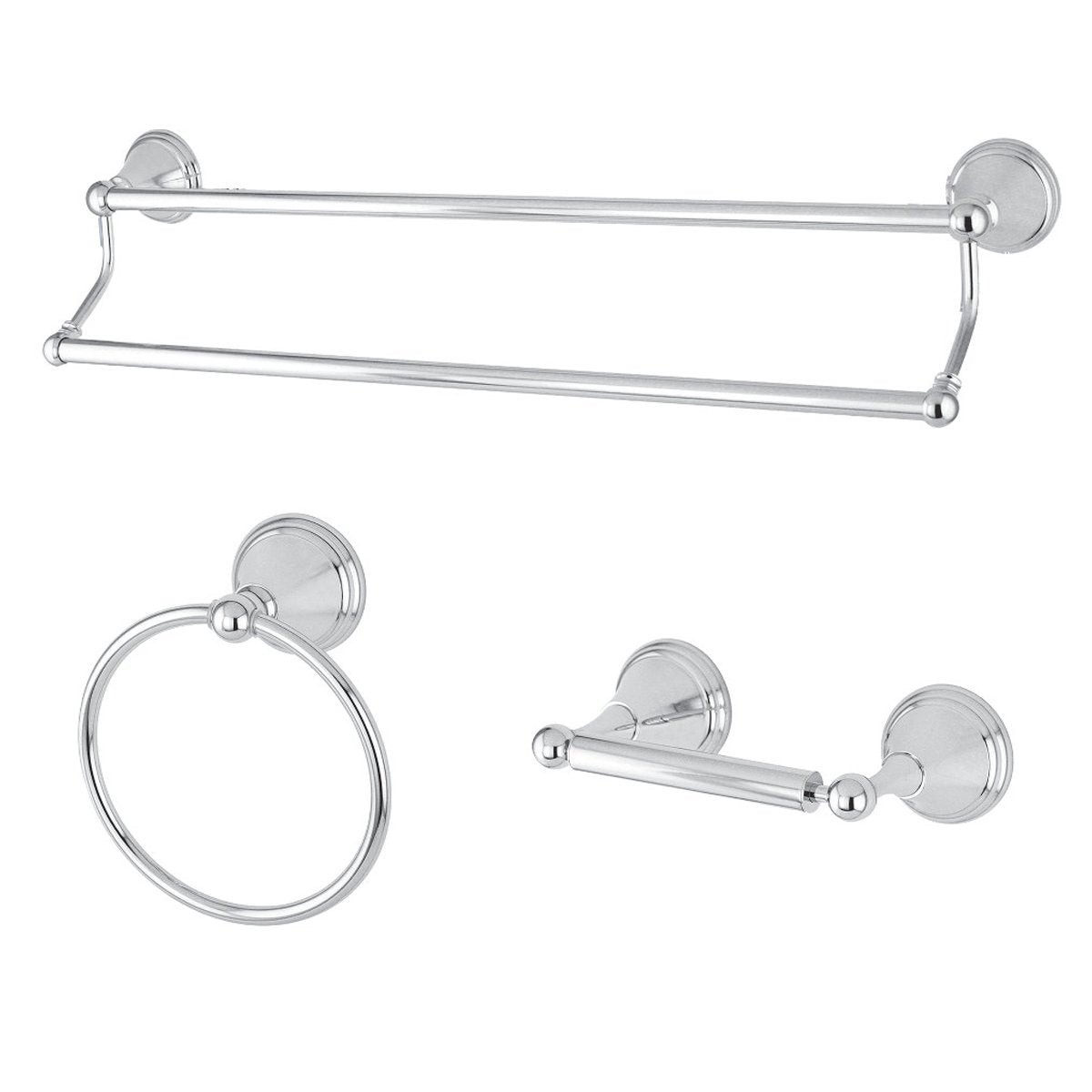 Kingston Brass Governor 3-Piece 2663 Bathroom Accessories Set