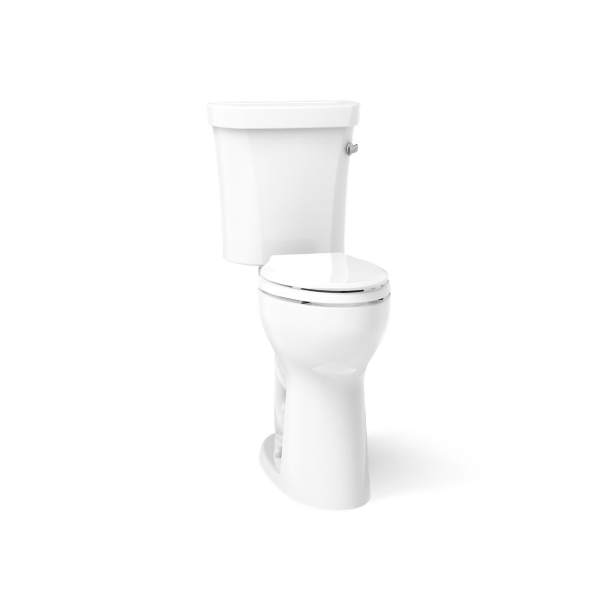 KOHLER K-43949-RA Highline Two-piece Elongated Toilet 128 GPF Right-Hand Trip Lever