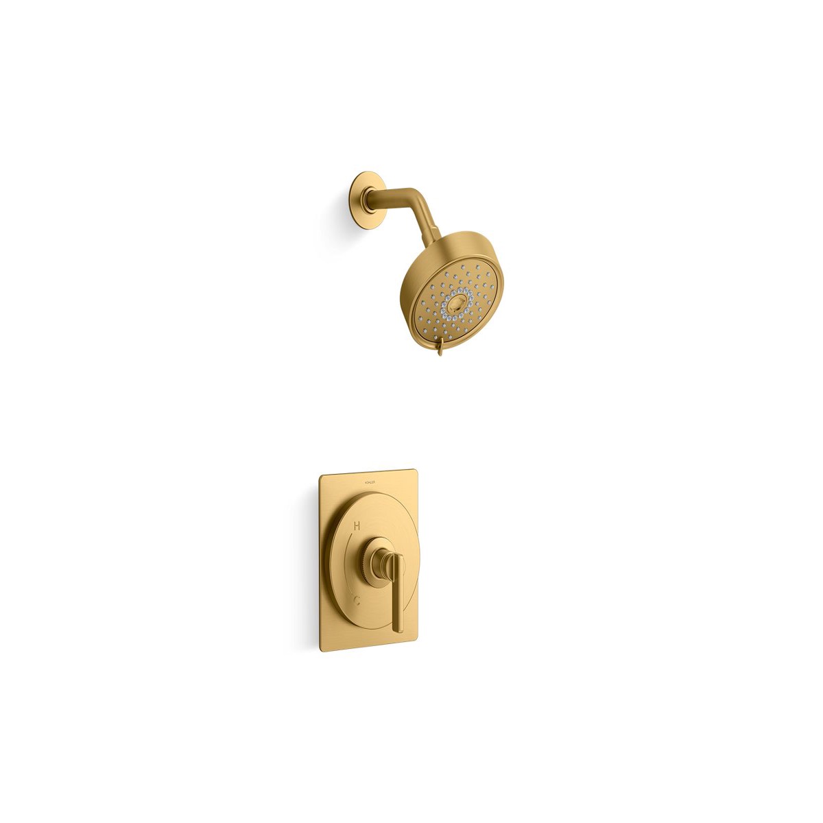 KOHLER K-TS38264-4G Castia Rite-Temp Shower Trim Kit 175 GPM