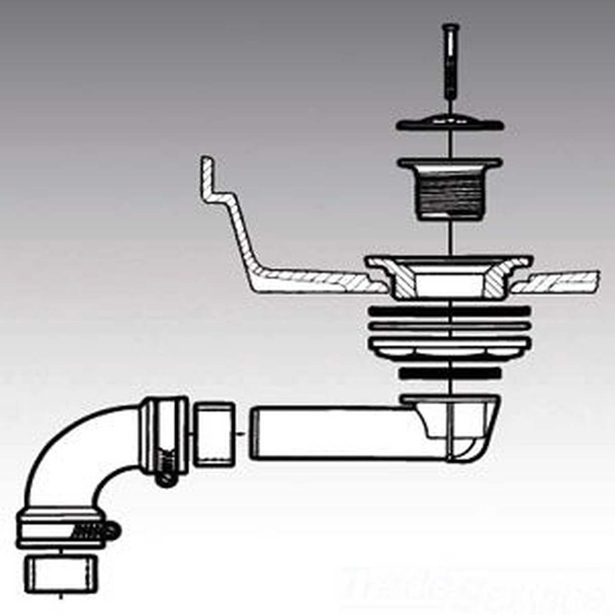 Mustee 60300A Shower Floor Drain Kit