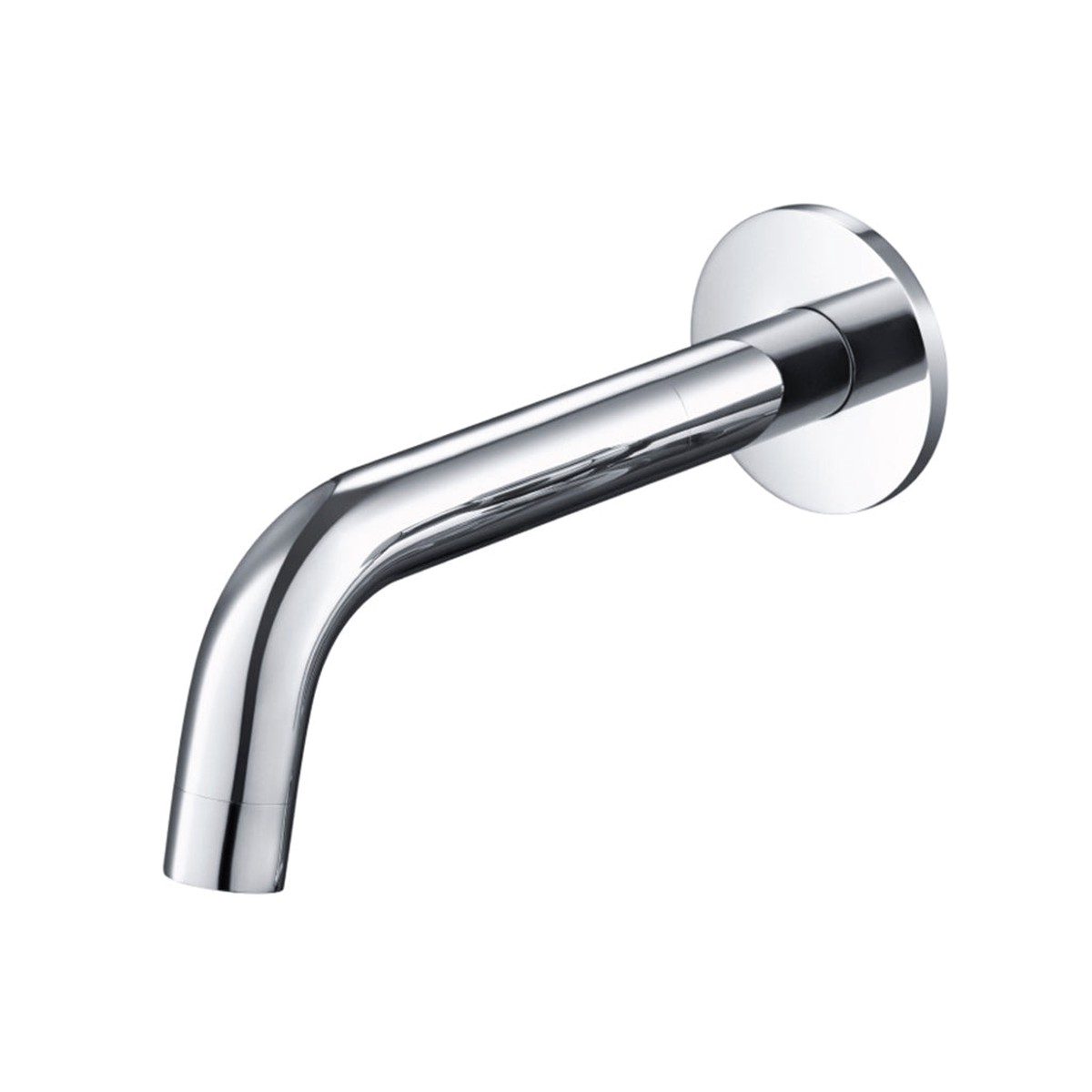 Serie 100 Non Diverting Tub Spout - Wall Mount - 8 BrassPolished Chrome