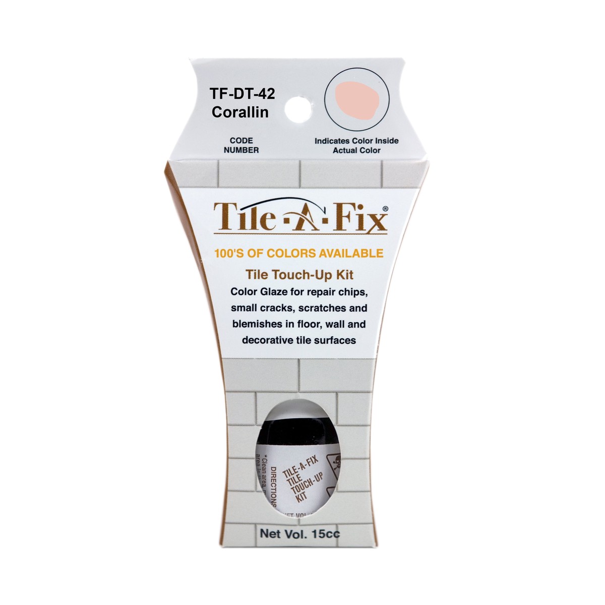 TF-DT-42 Tile-A-Fix Tile Touch Up Repair Glaze - Daltile Corallin