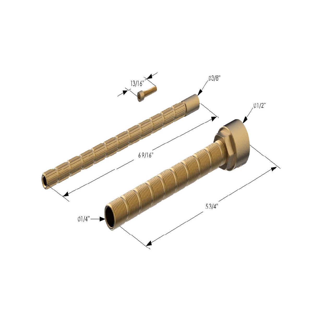 16 PT 6-12 Stem Extension Kit 2-289