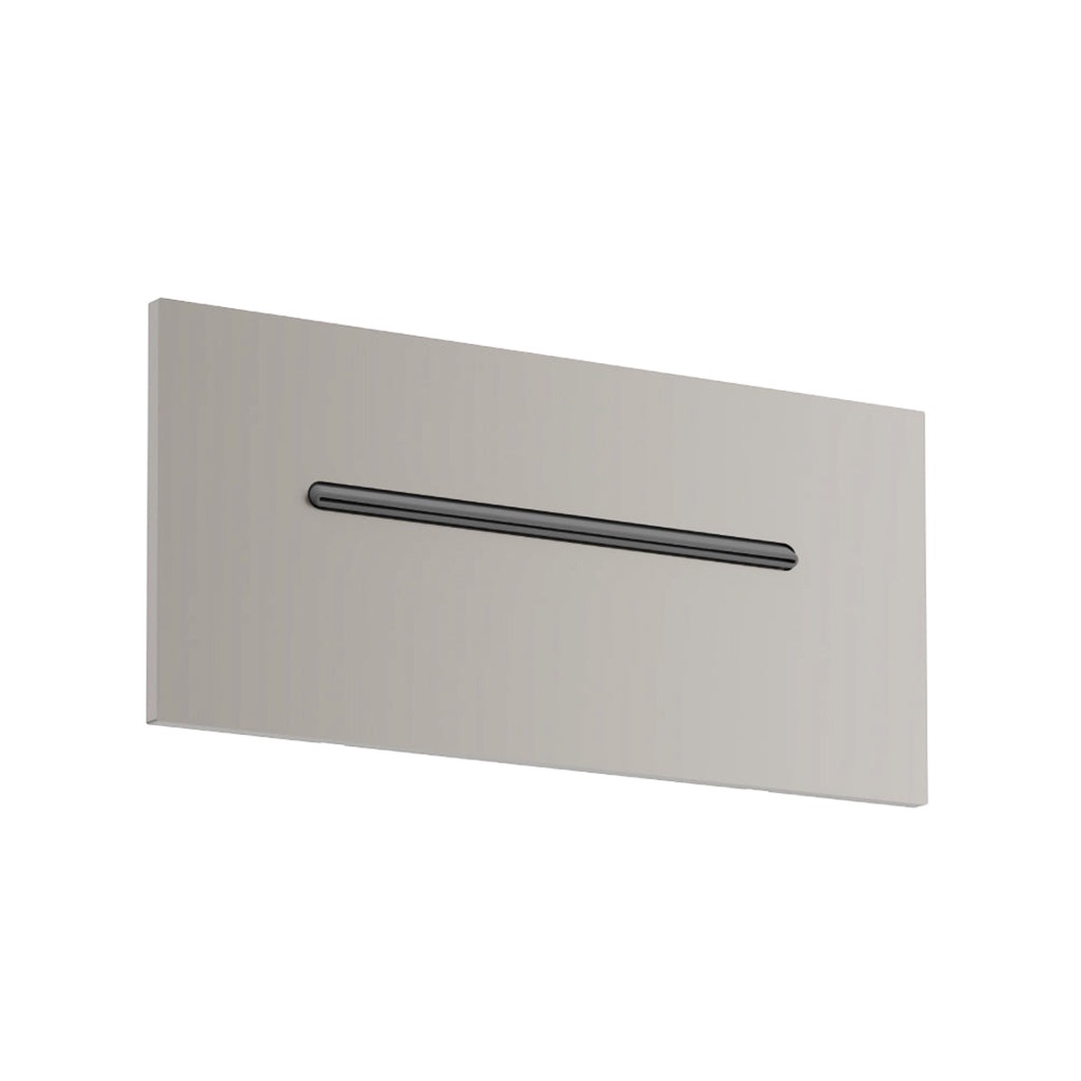 Cascade Flow Built-In Water Fall Tub Spout - Wall Mount - 12 Stainless SteelBrushed Nickel