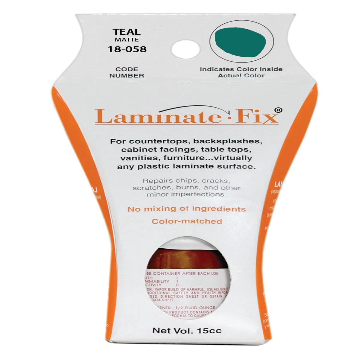 18-058 Teal Laminate-Fix Matte Finish