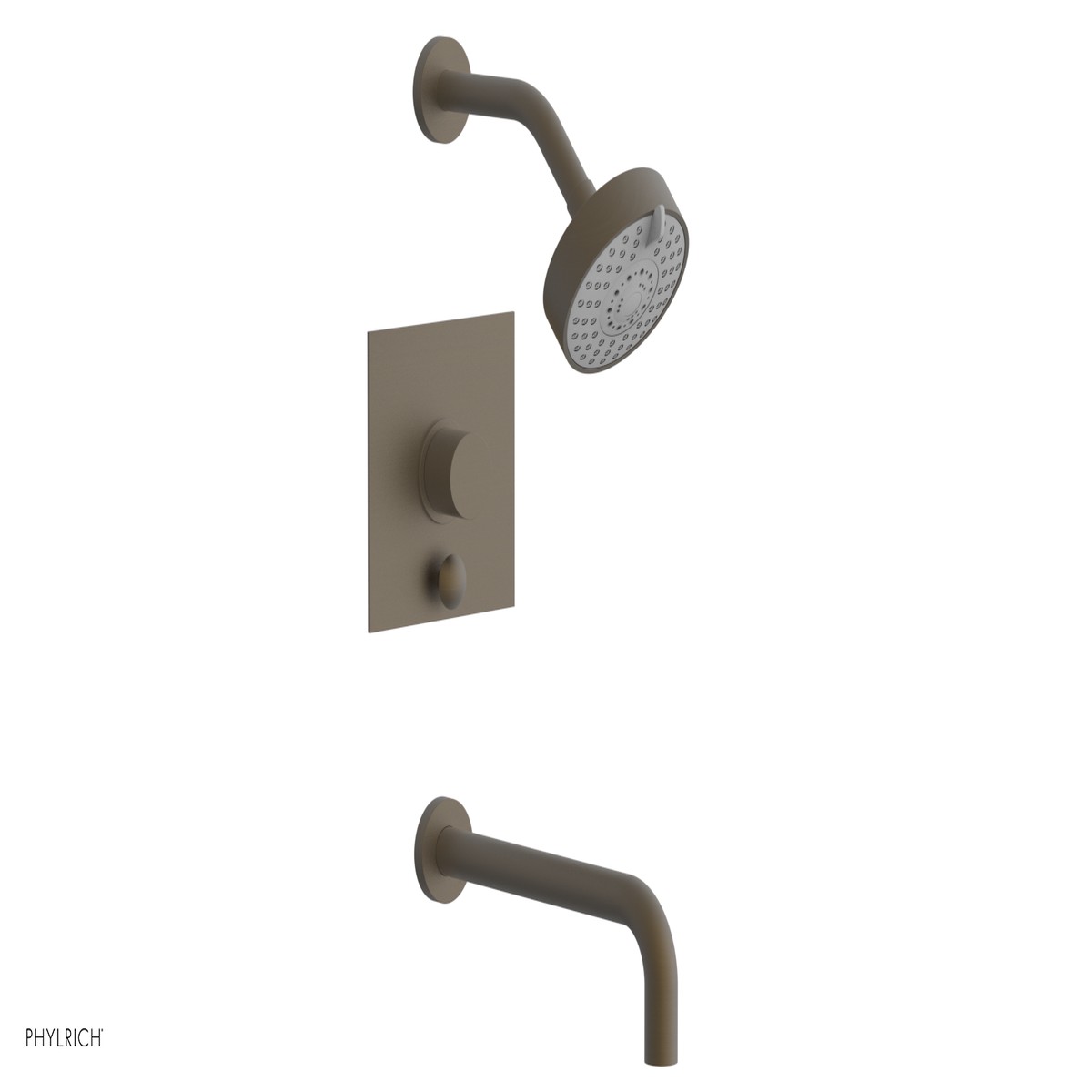 BASIC II 10 Pressure Balance Tub and Shower Set 230S-27-10