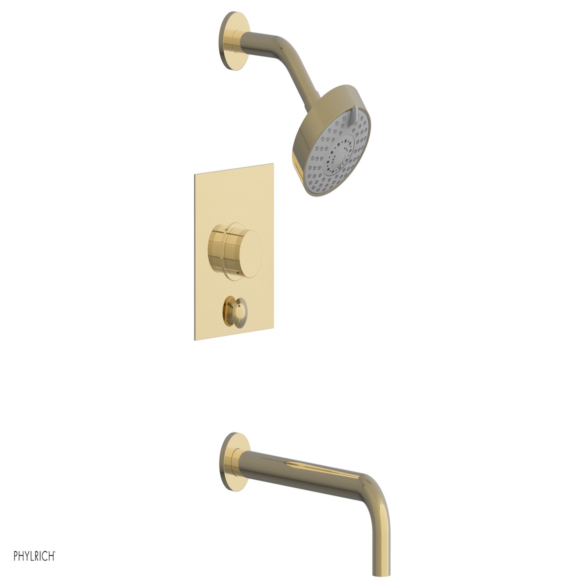 BASIC II 12 Pressure Balance Tub and Shower Set 230S-26-12