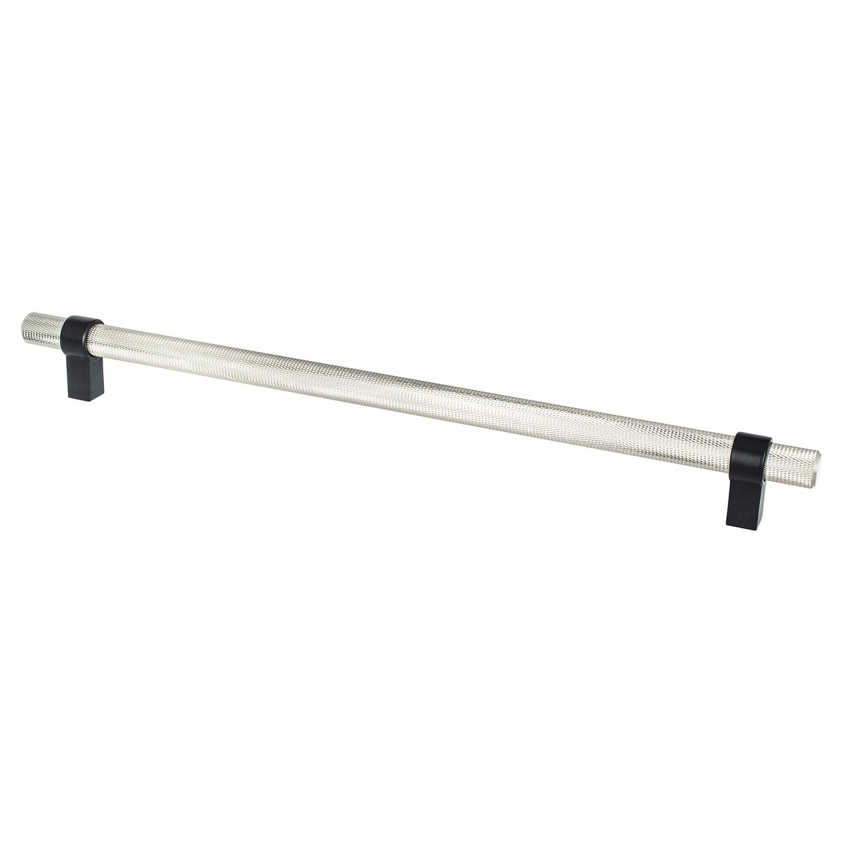Berenson Radial Reign Appliance Pull in Brushed Nickel and Matte Black