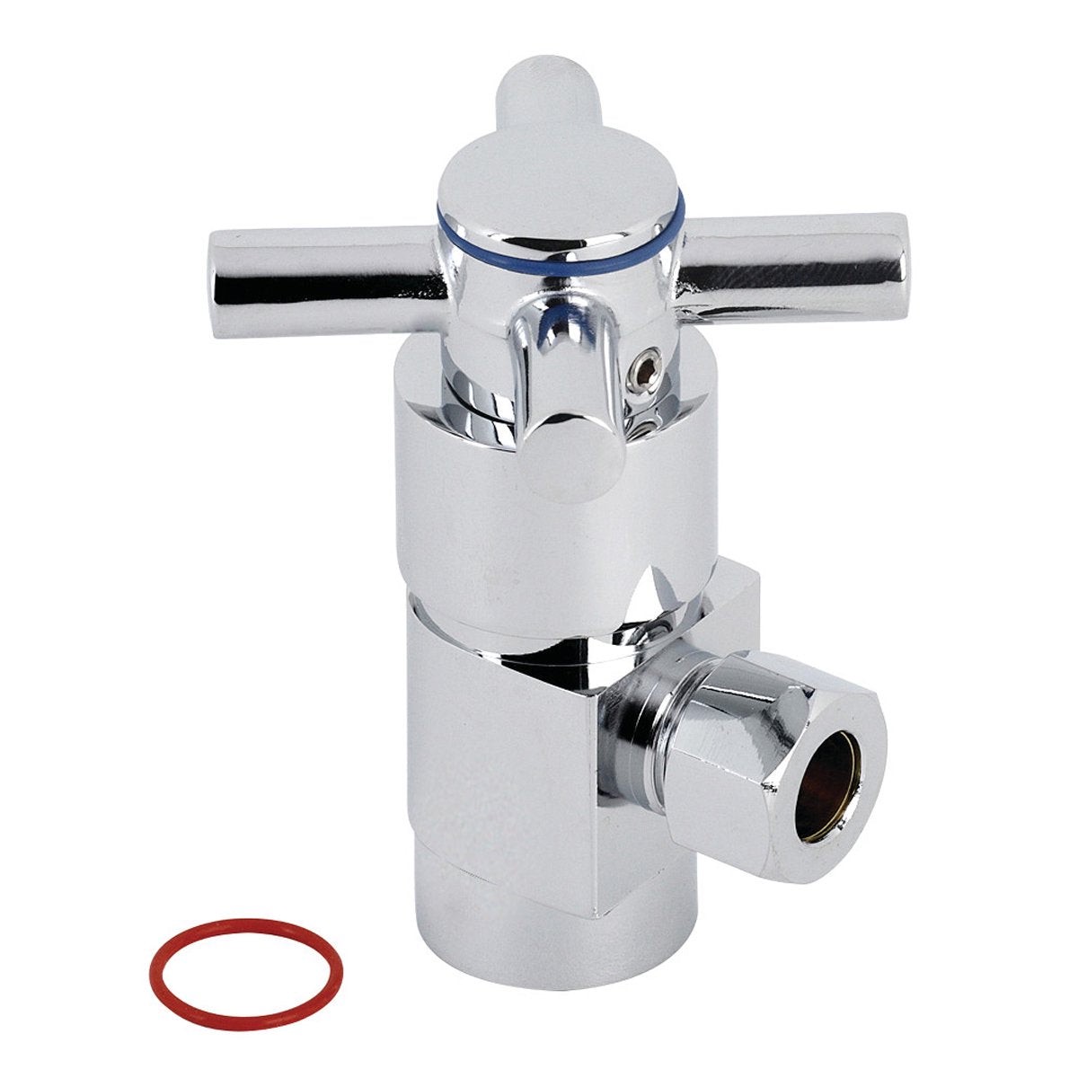 Kingston Brass Concord 12 IPS x 38 OD Anti-Seize Deluxe Quarter Turn Ceramic Hardisc Cartridge Angle Stop