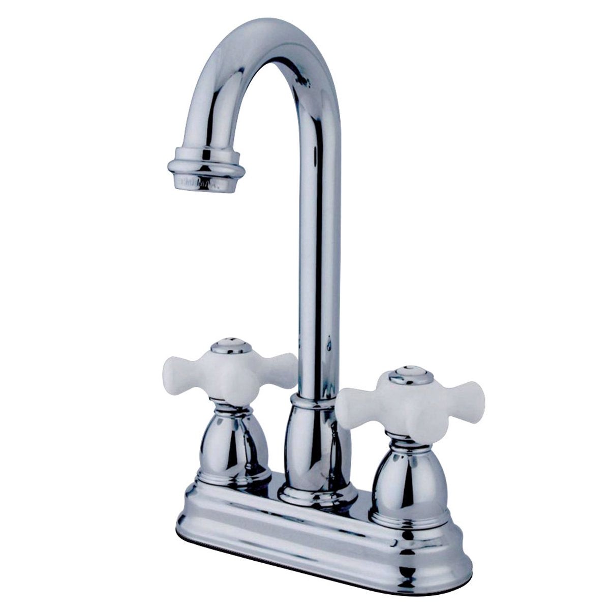 Kingston Brass Restoration Deck Mount 4 Centerset Bar Faucet