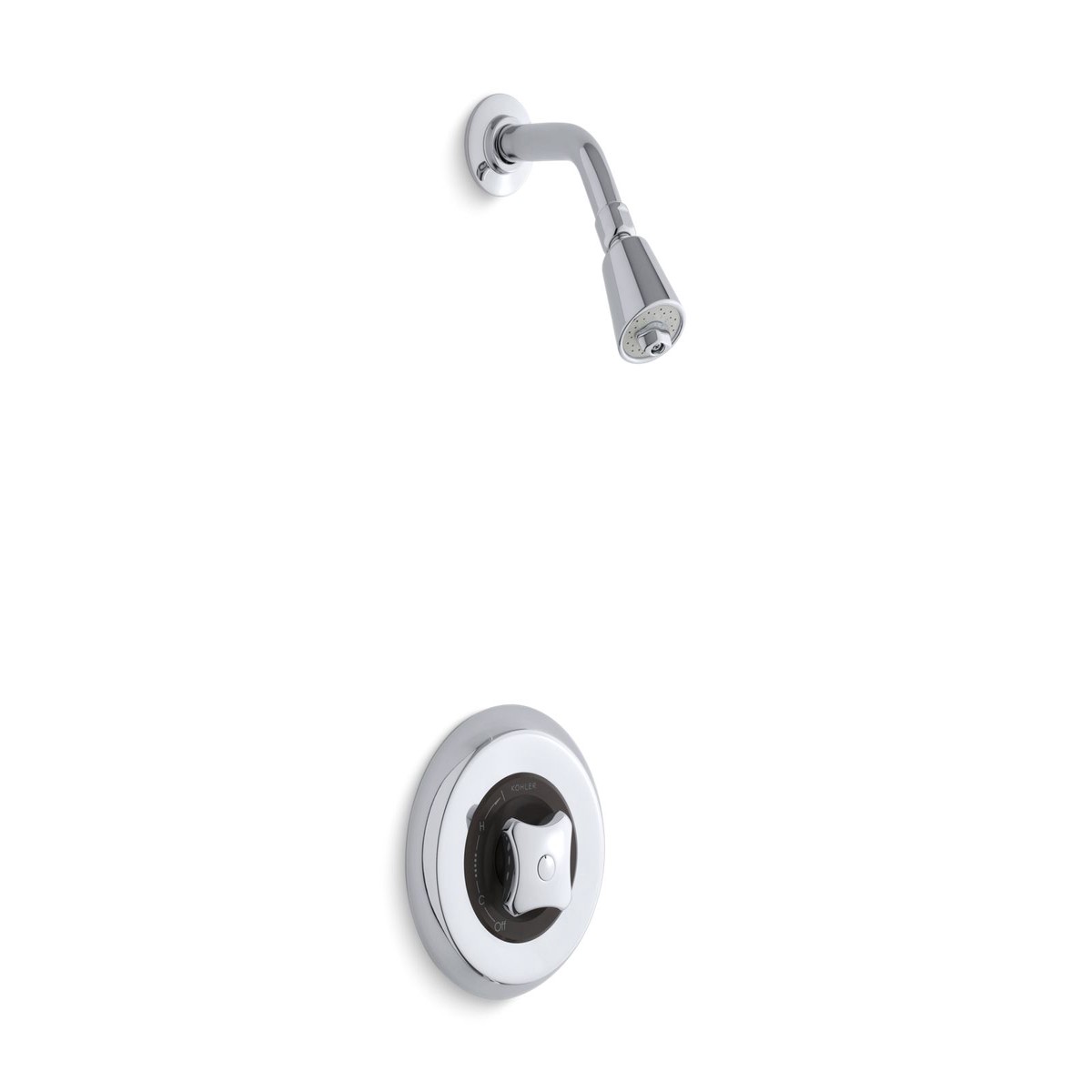 KOHLER K-TS6910-2G Triton Rite-Temp shower valve trim with standard handle and 175 gpm showerhead