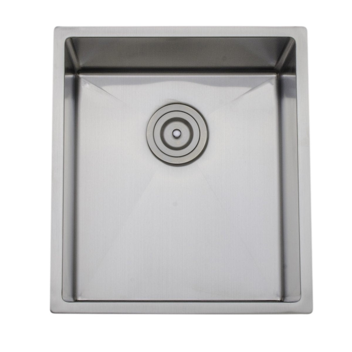 Wells Sinkware Small Radius 17 16-Gauge Undermount Stainless Steel Bar Sink