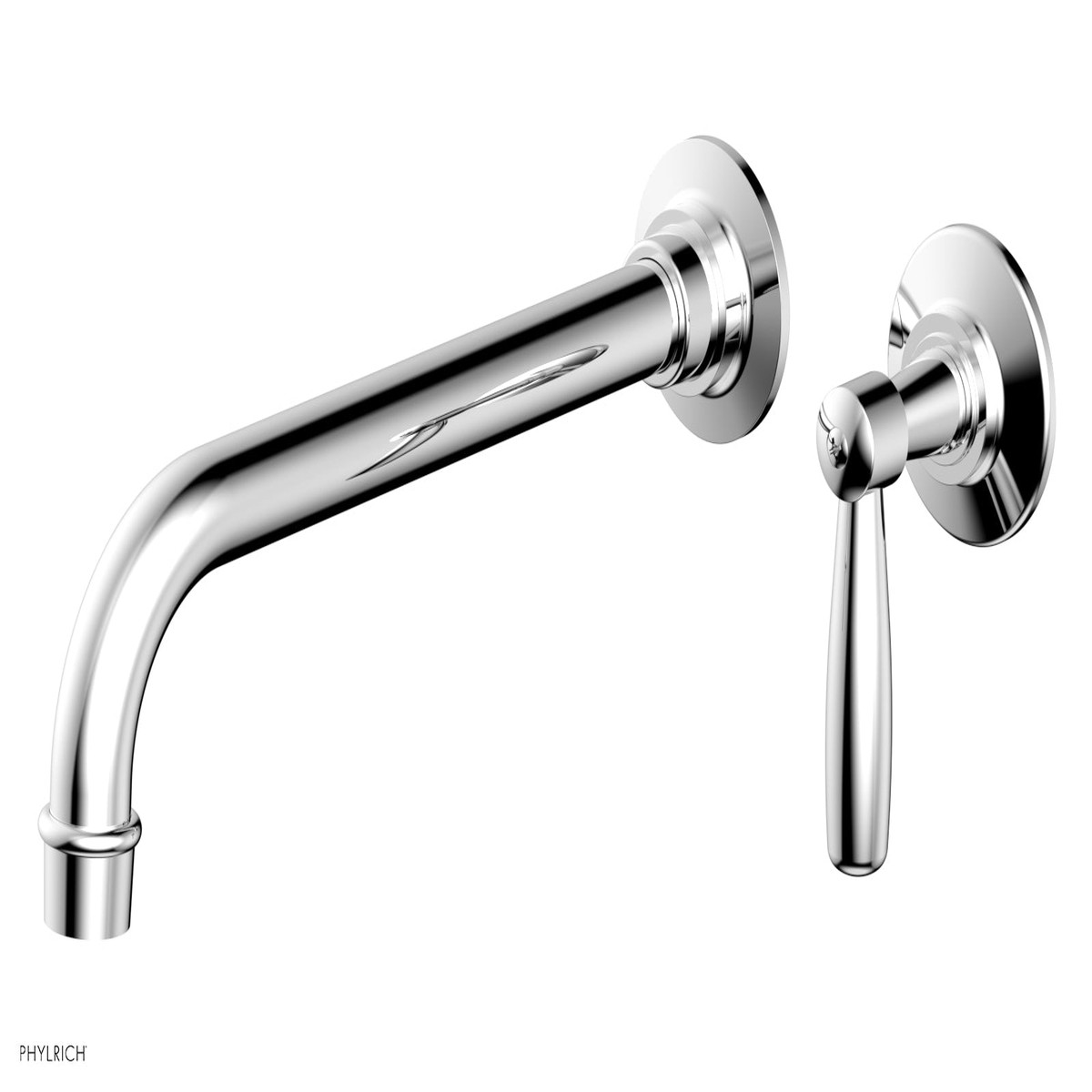 WORKS 10 Single Handle Wall Lavatory Set - Lever Handle 220-16-10