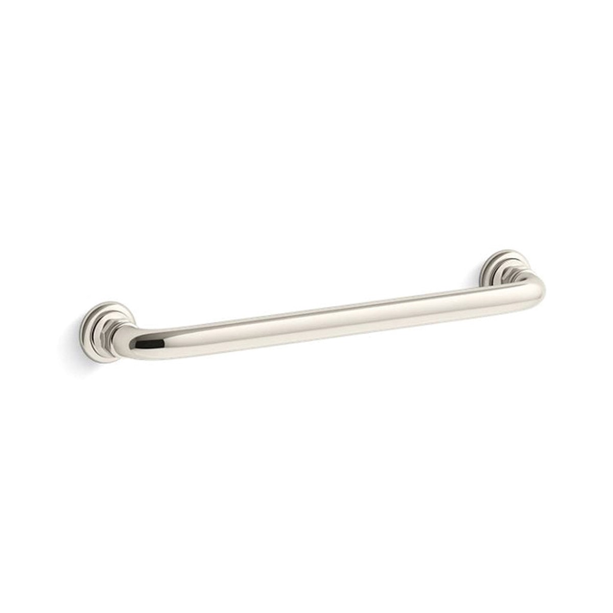 Artifacts Cabinet Pull Handle - Cabinet Mount - 7 BrassPolished Nickel