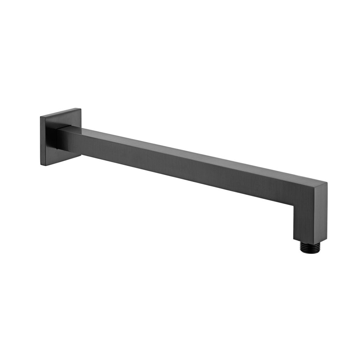 Devon Shower Arm - Wall Mount - 16 BrassMatt Black