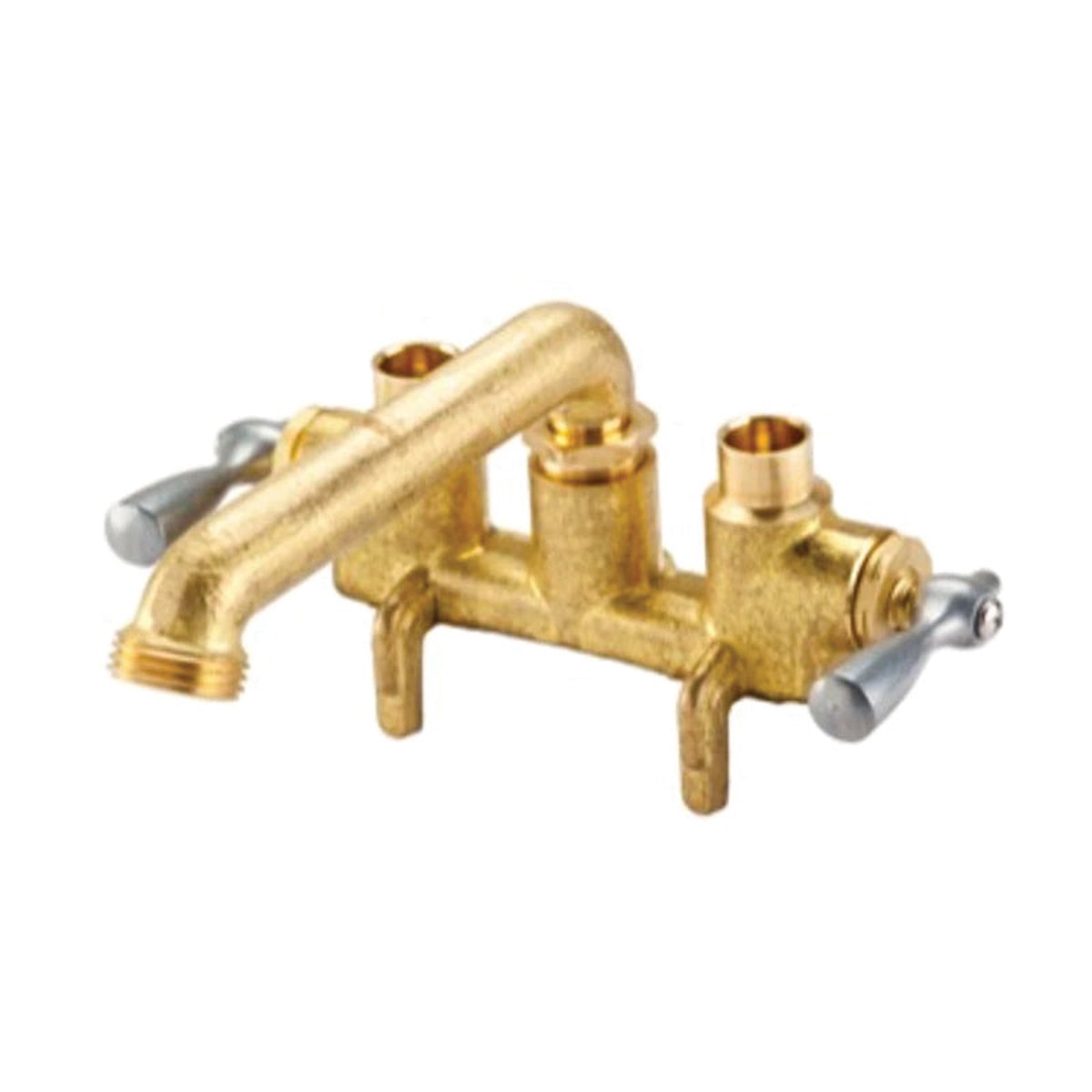 Gerber 49531 Combination Laundry Faucet 22 gpm 5-38 in Reach 1-78 in H Spout 12 in Sweat Connection
