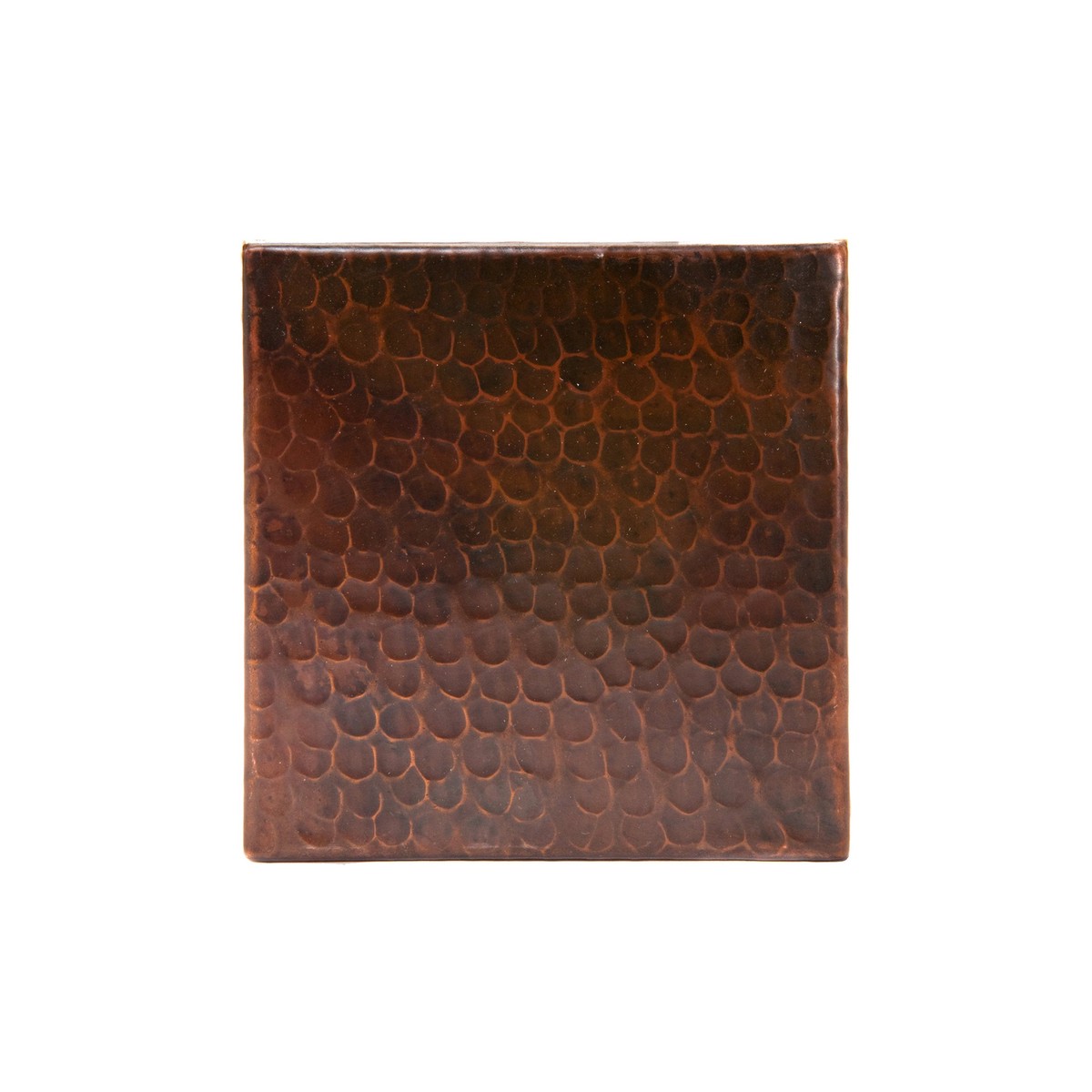 Premier Copper Products 6 x 6 Hammered Copper Tile