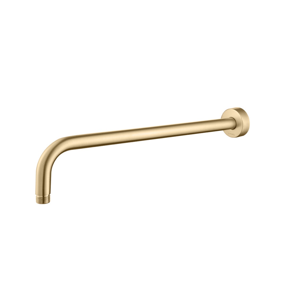 Universal Round Shower Arm - Wall Mount - 16 BrassBrushed Bronze