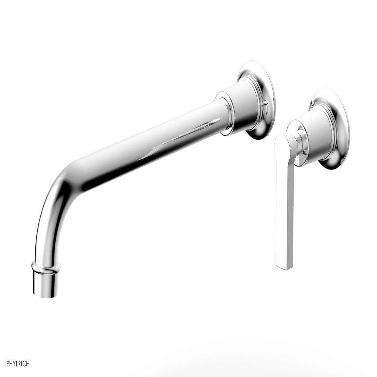 HEX MODERN 12 Single Handle Wall Lavatory Set - Lever Handle 501-18-12